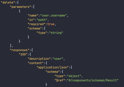 metodos del endpoint user